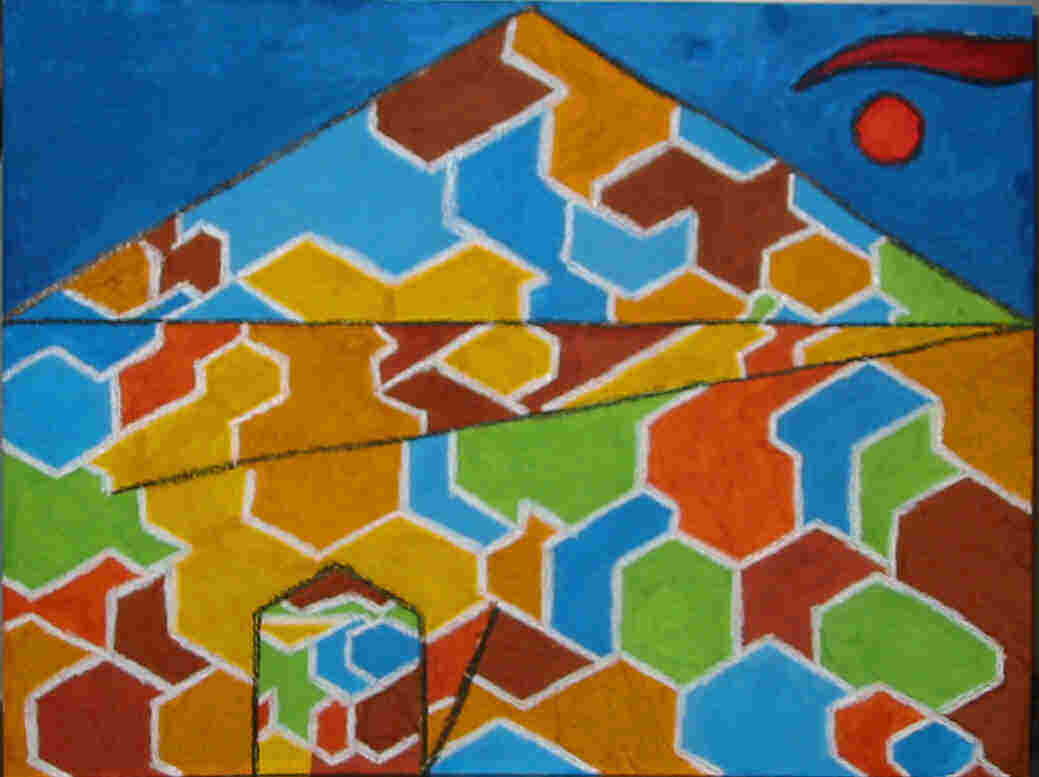 Original Tempura on Paper- Painted by Yel May 2003