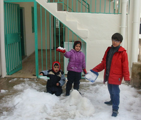 Snow in Kfarsghab